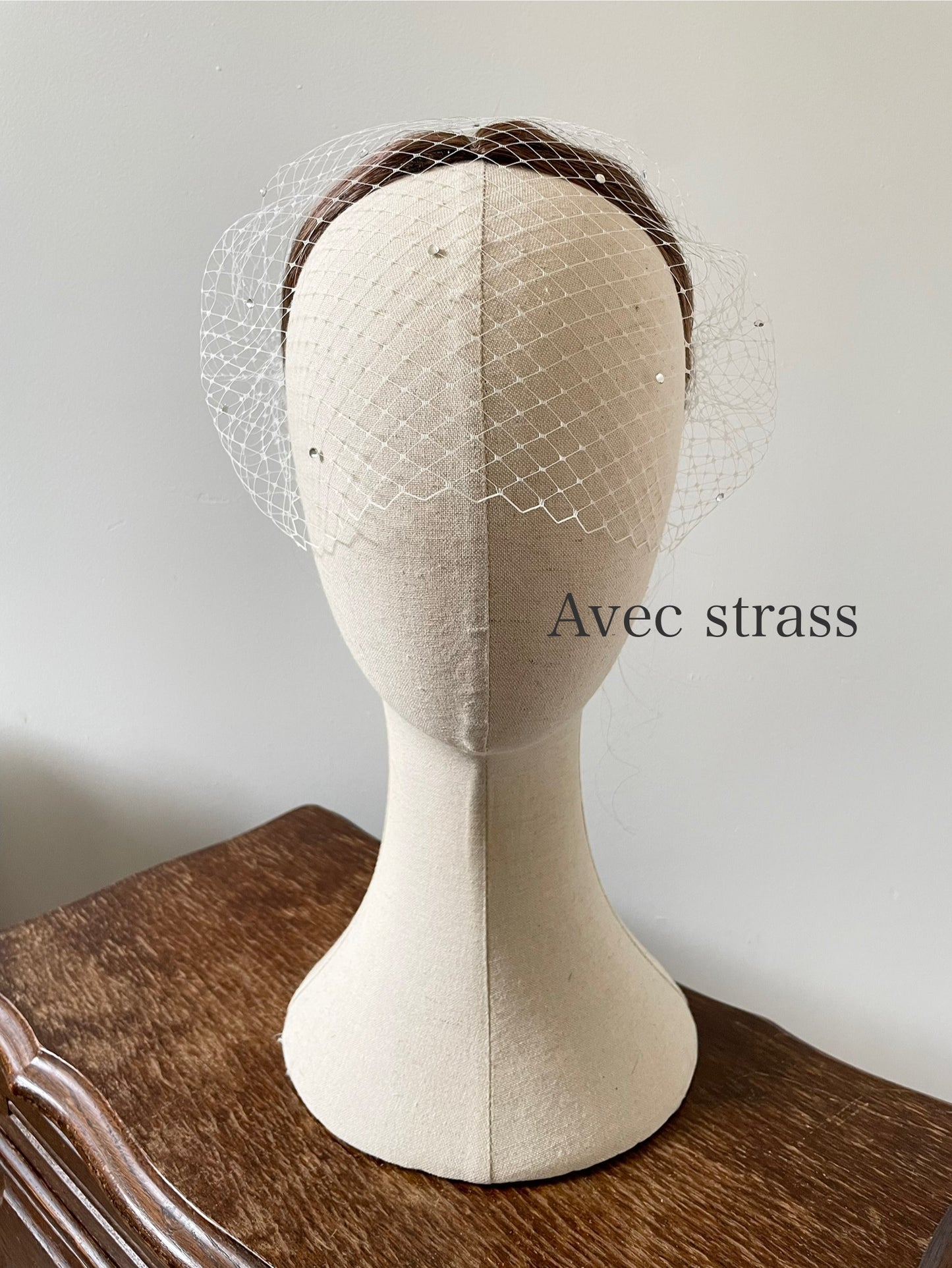 Voile de cage à oiseau / À strass